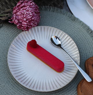 3. Raspberry & white chocolate mousse.JPG